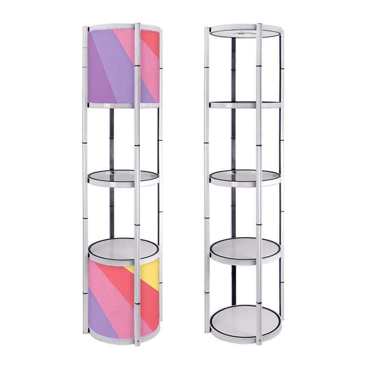 Foldable Twist Tower Racks